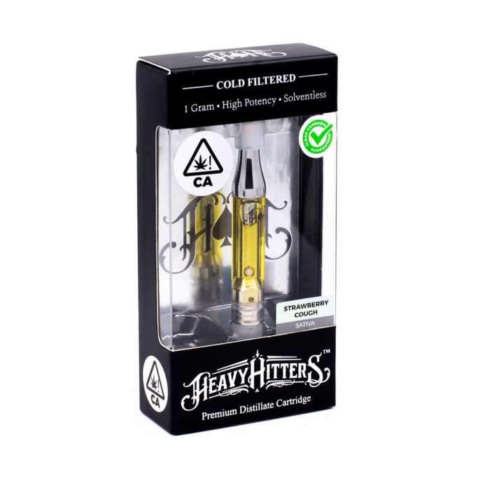 Heavy Hitters Vape Strawberry Cough